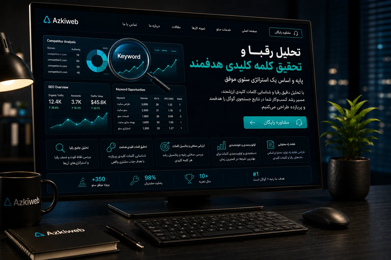 تحقیق کلمات کلیدی و تبدیل آن به نقشه صفحات سئو
