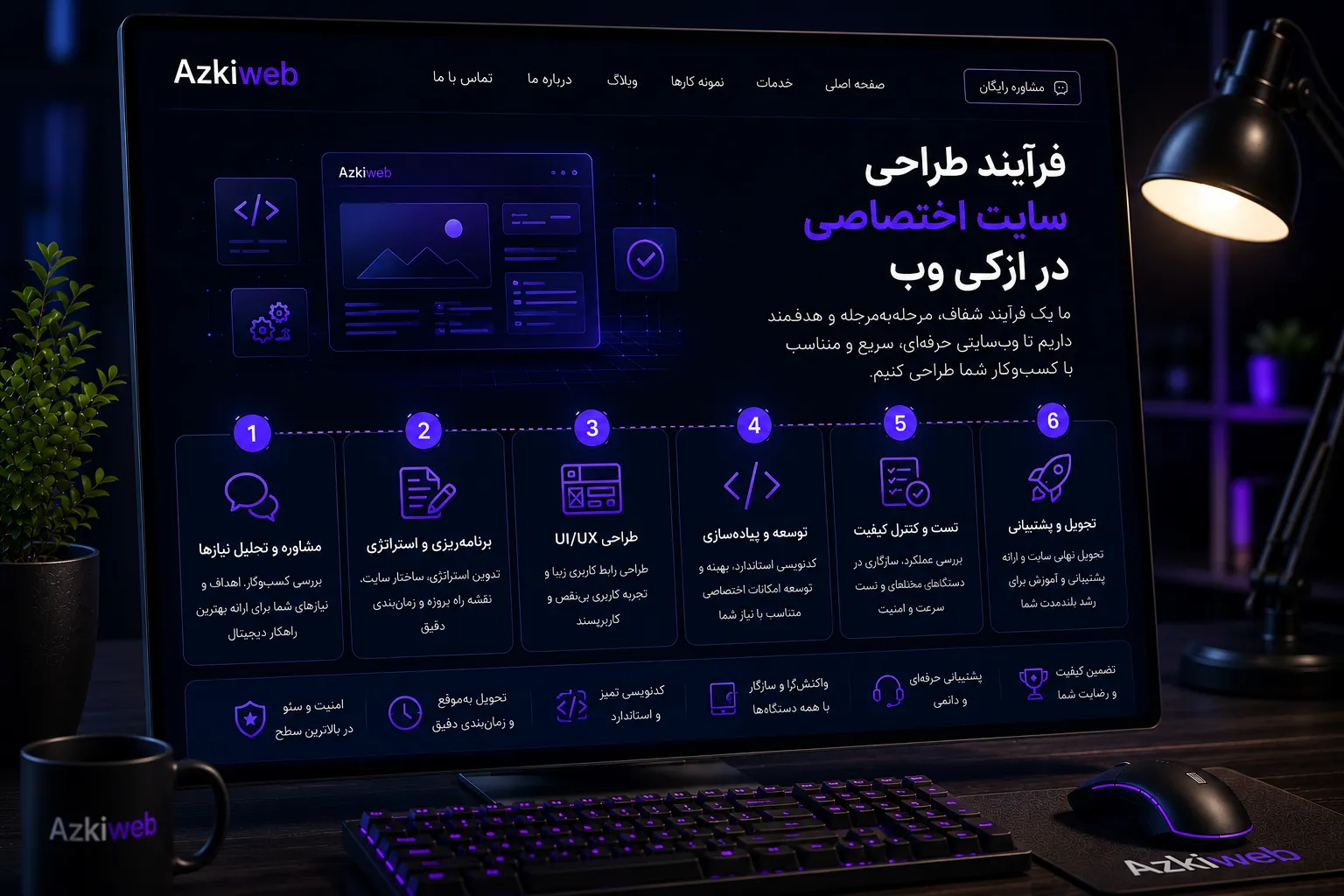 معماری API و اتصال وب‌سایت اختصاصی به سرویس‌های بیرونی