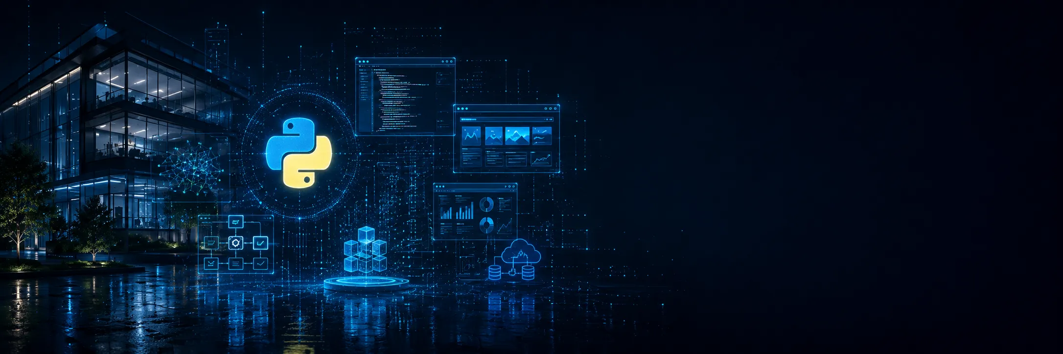 توسعه Python برای ساخت وب‌اپلیکیشن، API، اتوماسیون و پردازش داده