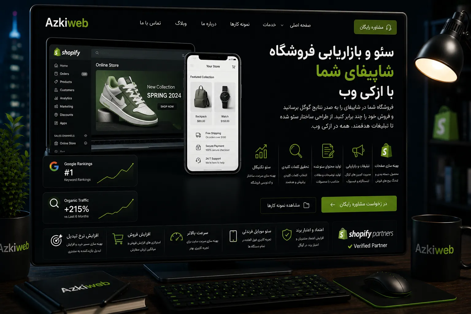 بررسی پرداخت، بازار هدف و تنظیمات فروش بین‌المللی در Shopify