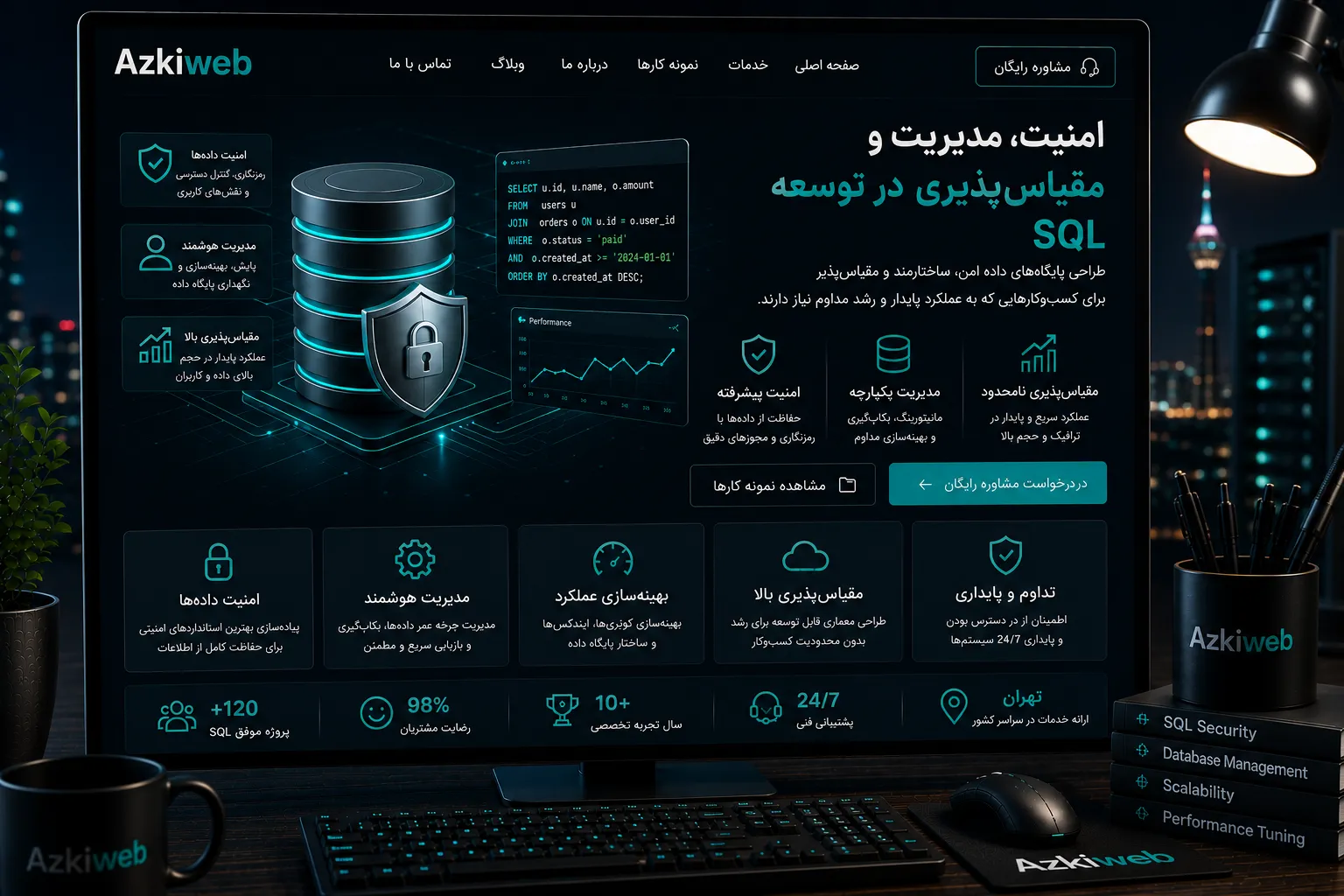 طراحی Schema، کنترل دسترسی و معماری پایگاه داده برای سیستم‌های در حال رشد