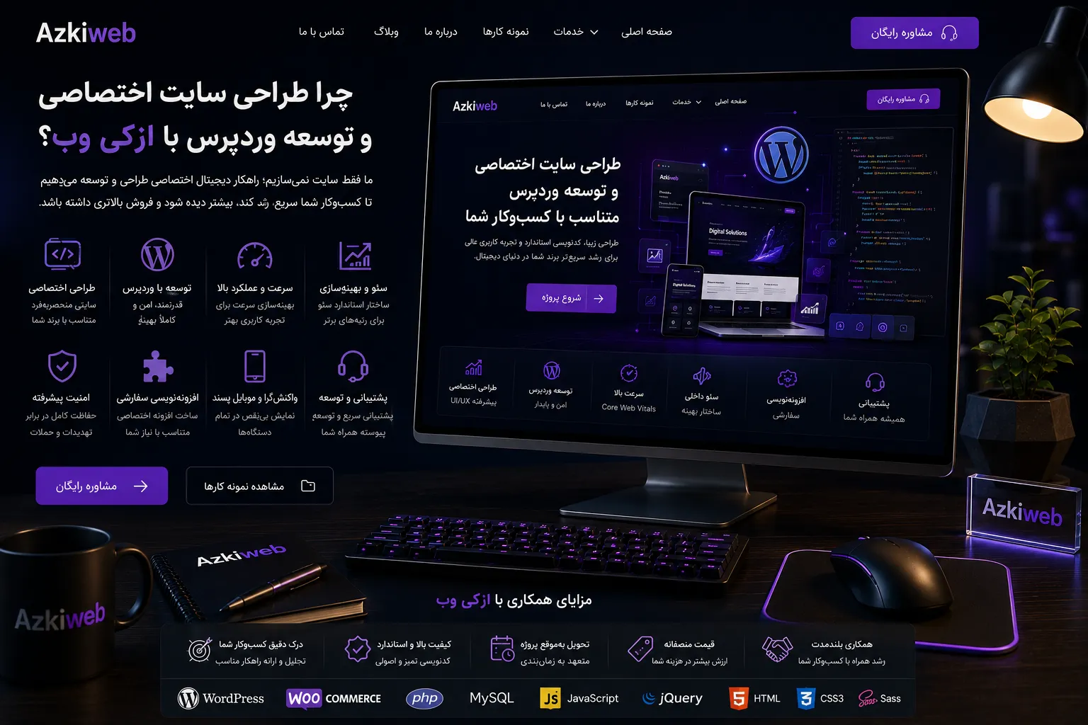 انتخاب WordPress، WooCommerce یا توسعه اختصاصی براساس Scope پروژه
